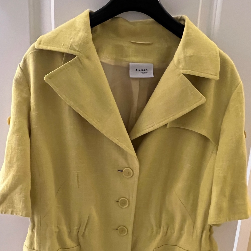 Akris Punto  linen jacket, 12